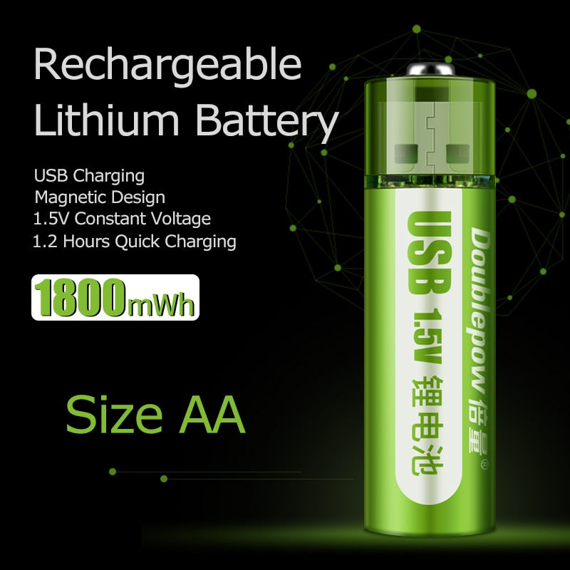 USB rechargeable battery