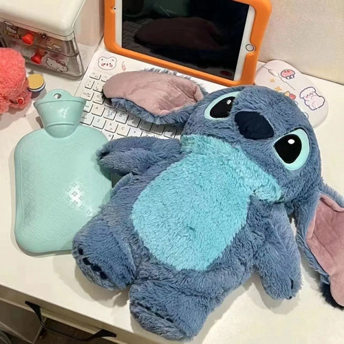 Kawaii Turo Lilo Stitch Plush Hot Water Bottle