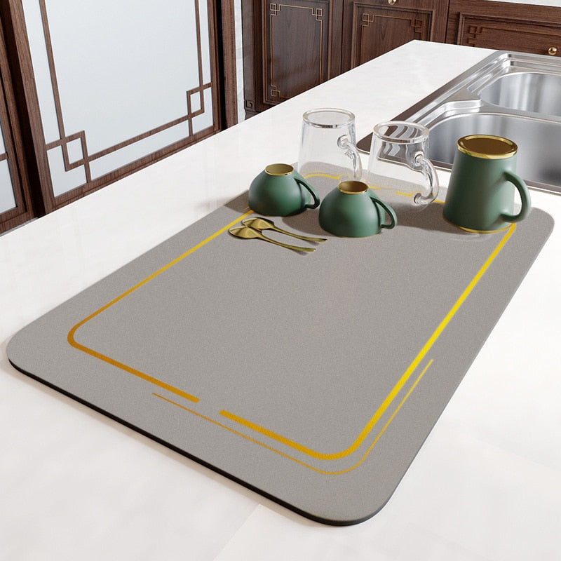 Kitchen Drain Mat - Nova Gadget Store 30x40CM / Blue