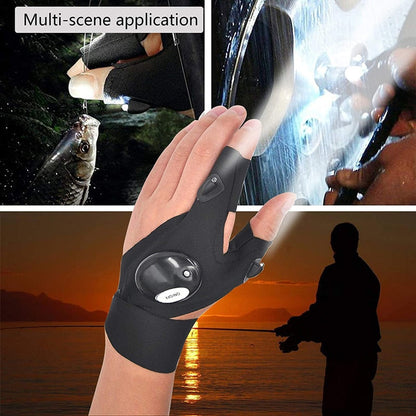 Gloves With Flashlight