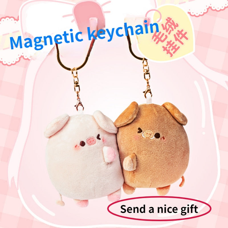 Plush Couple Keychain