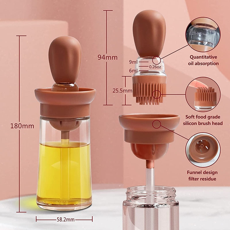 Oil Brush Dispenser