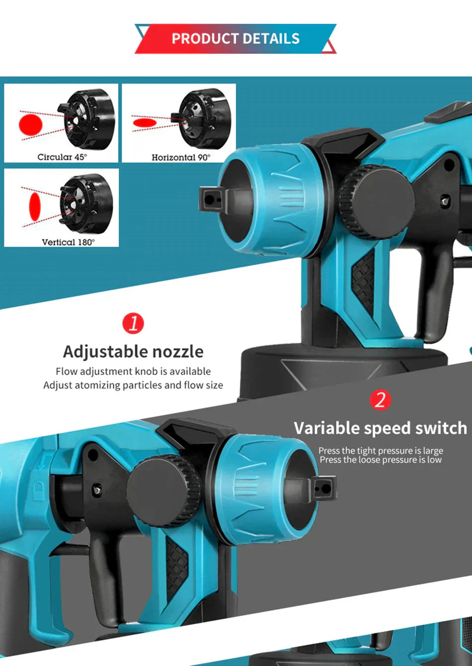 Cordless Electric Spray Gun