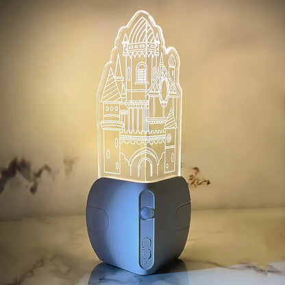 Motion Sensor Castle Night Lamp