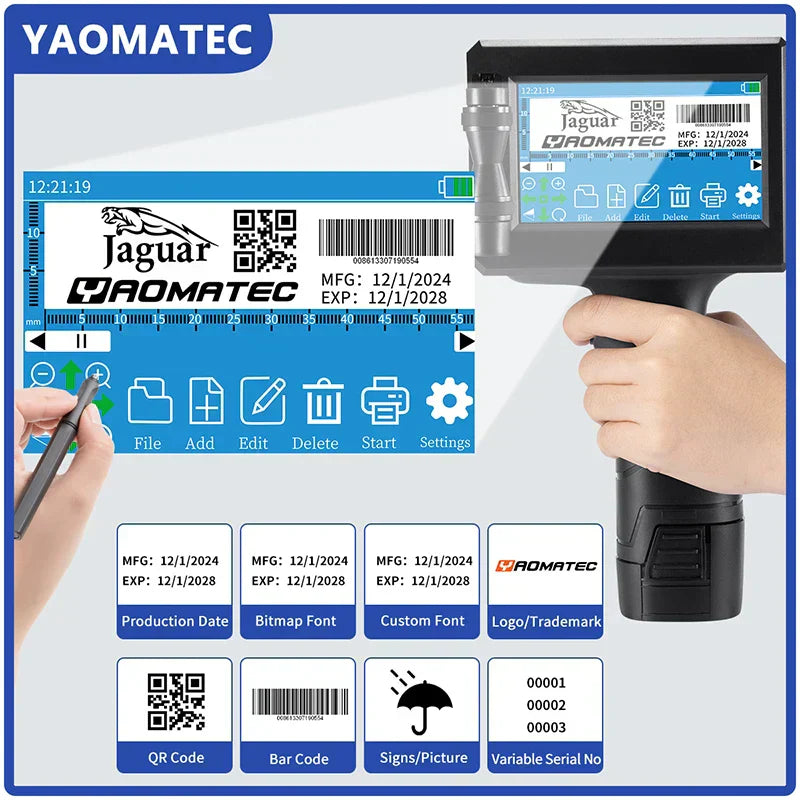 Multi-Languages Label Printer