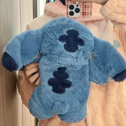 Kawaii Turo Lilo Stitch Plush Hot Water Bottle