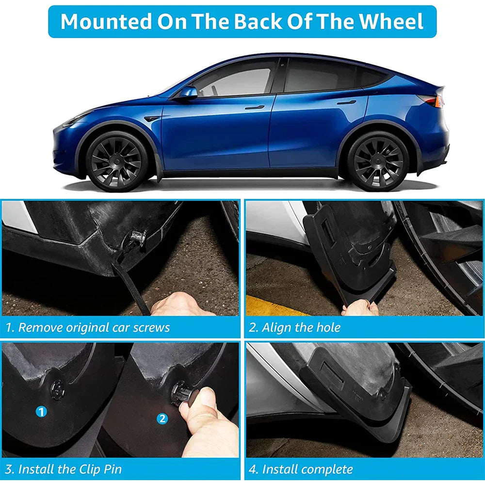 Mud Flaps for Tesla Model Y