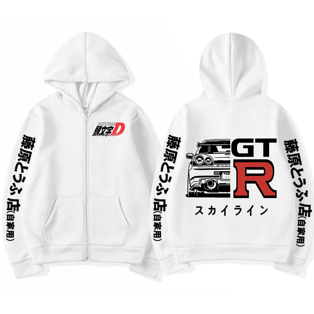 R34 Skyline GTR | Zipper Hoodie