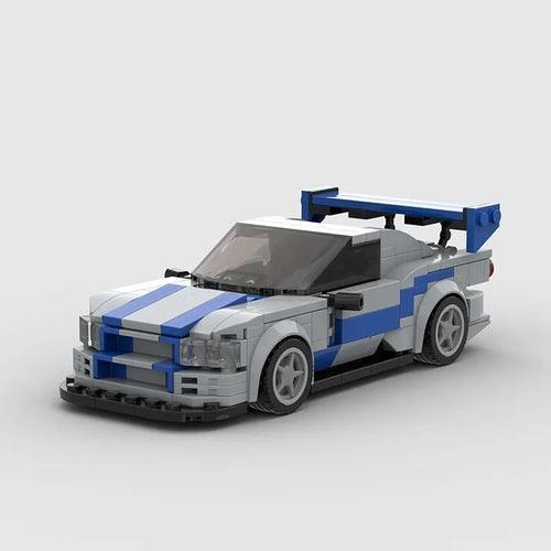 Skyline GT-R R34 MOC Lego