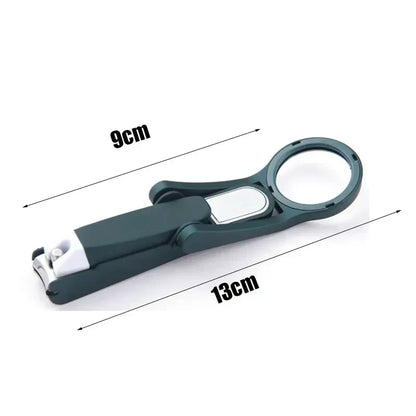 Nail Clipper with Magnifying Glass