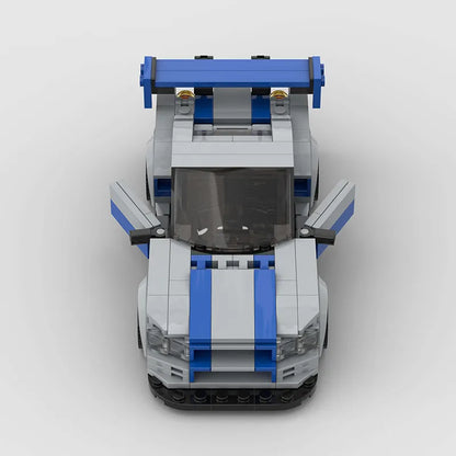 Skyline GT-R R34 MOC Lego