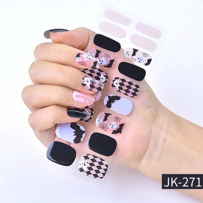 Marble Gel Nail Strips