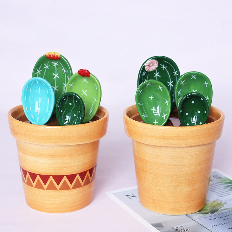 Cactus Spoon Measuring Set