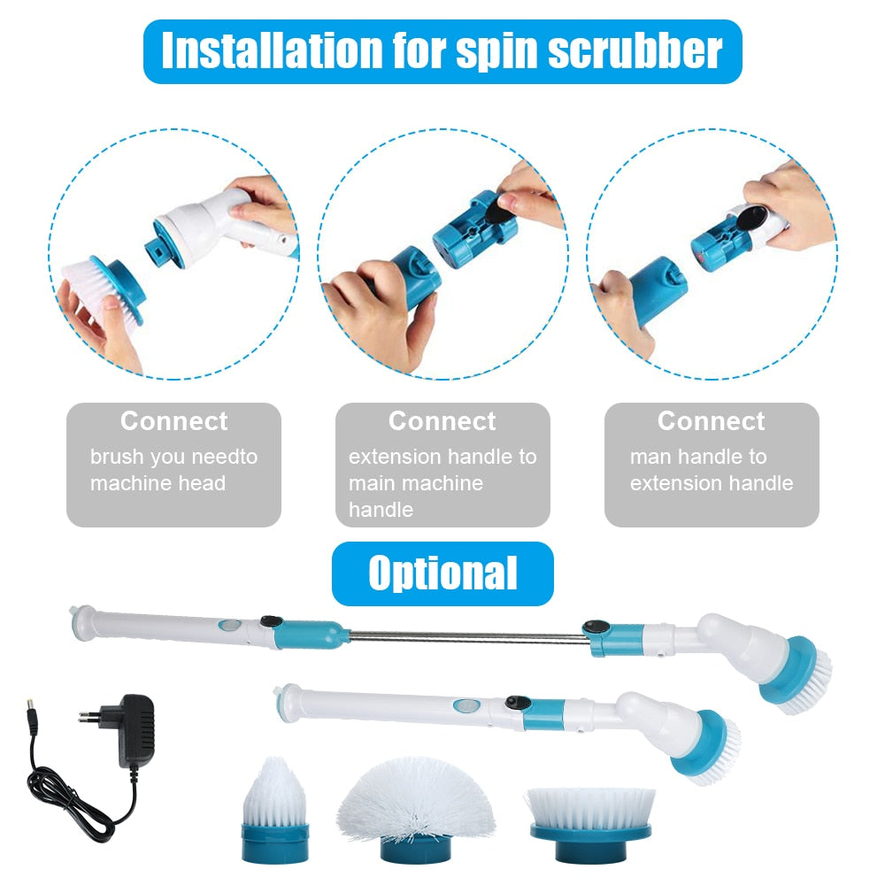 Electric 3-in-1 Cleaning Brush