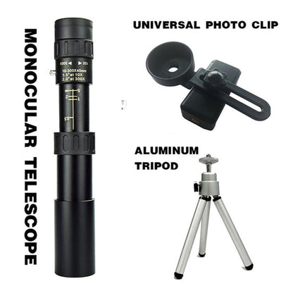 10-300X Zoom Telescope