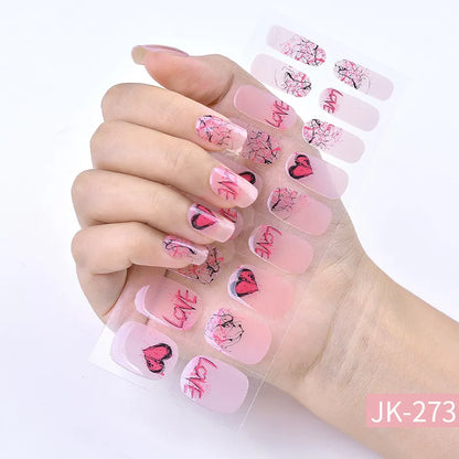 Marble Gel Nail Strips