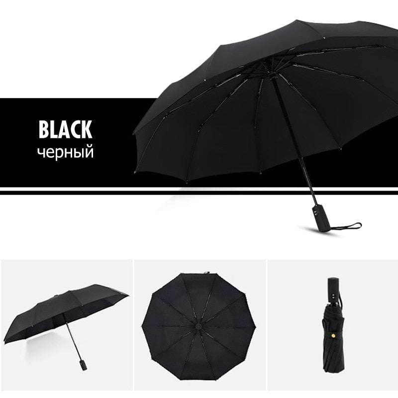 Windproof Double Layer Resistant Umbrella