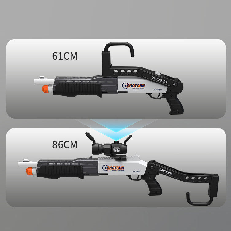 Pistola de juguete con balas blandas que expulsa el proyectil SPAS-12