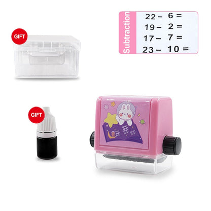 Math Practice Stamp - Nova Gadget Store subtraction