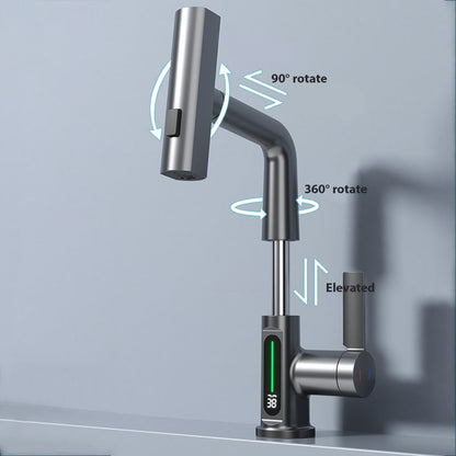 Digital Temperature Display Faucet