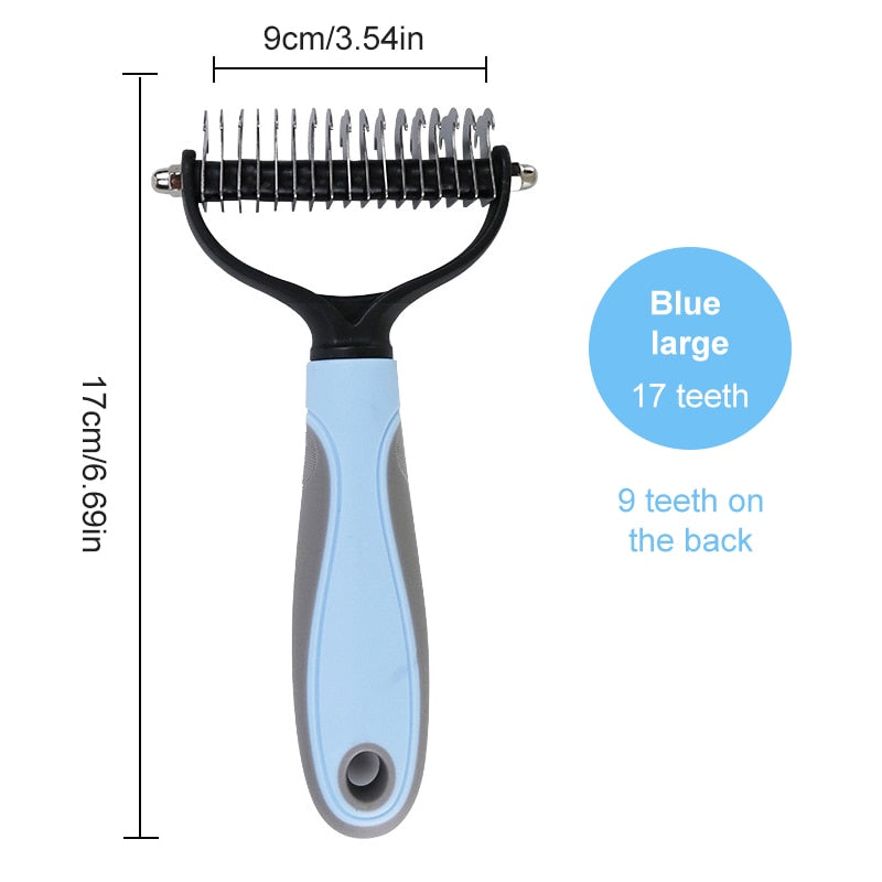 Pet Brush - Nova Gadget Store large blue