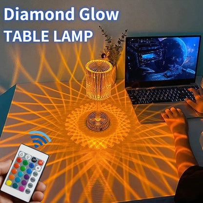 Diamond Crystal Lamp