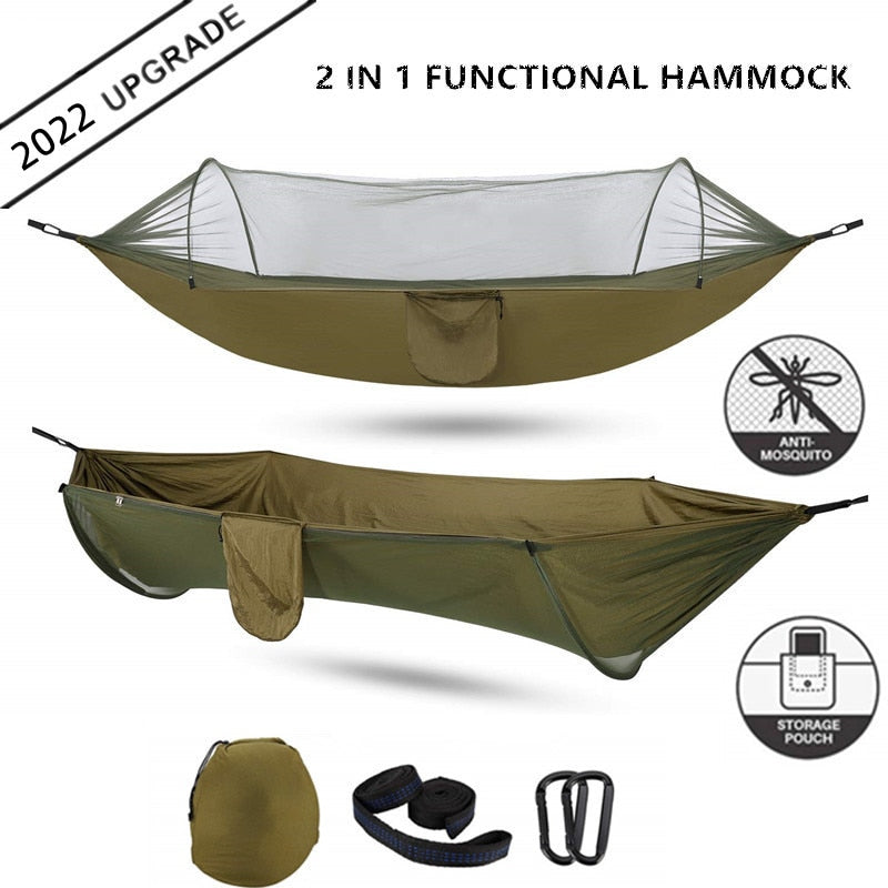 Camping Hammock with Mosquito Net