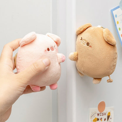 Plush Couple Keychain