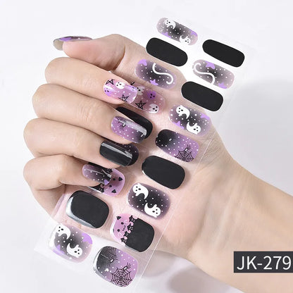 Marble Gel Nail Strips