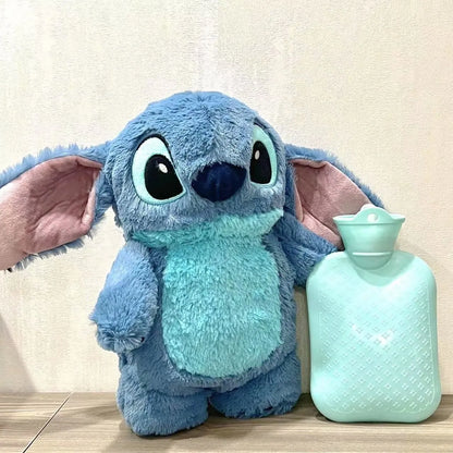 Kawaii Turo Lilo Stitch Plush Hot Water Bottle