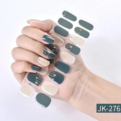 Marble Gel Nail Strips