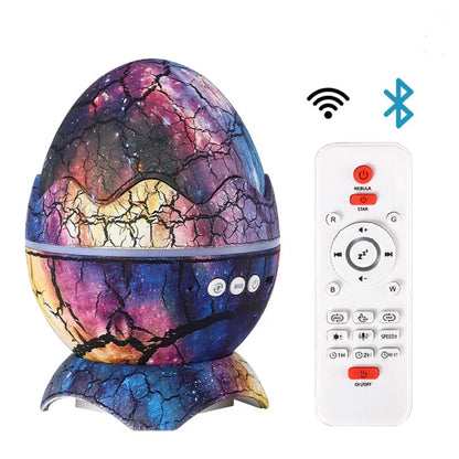 Dinosaur Eggshell Galaxy Projector