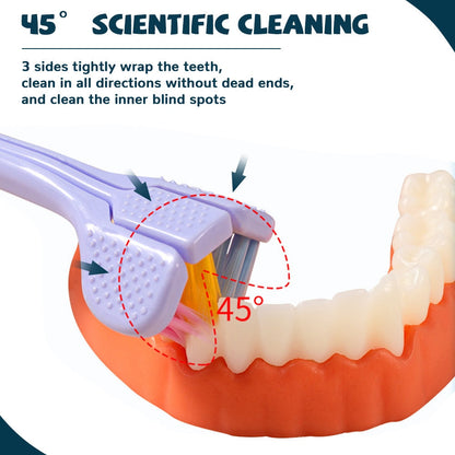 Cepillo de dientes estéreo 3D 