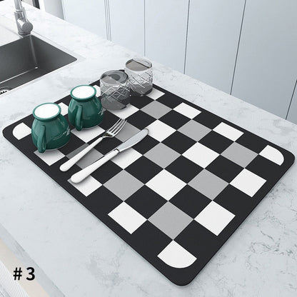 Kitchen Drain Mat - Nova Gadget Store 30x40CM / Grey Gold