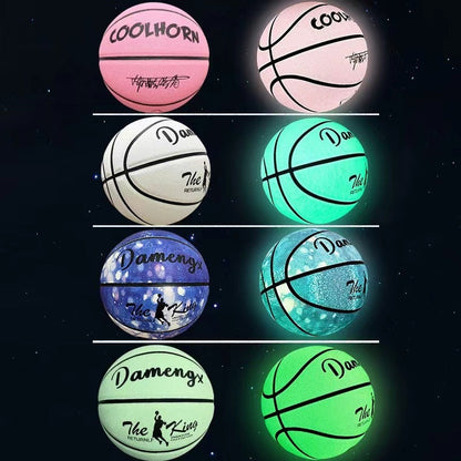 Glowing Basketball ball