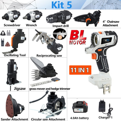 Brushless 11-Tool Combo Kit