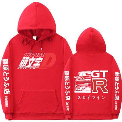 R34 initial d hoodie