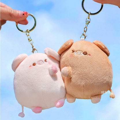 Plush Couple Keychain