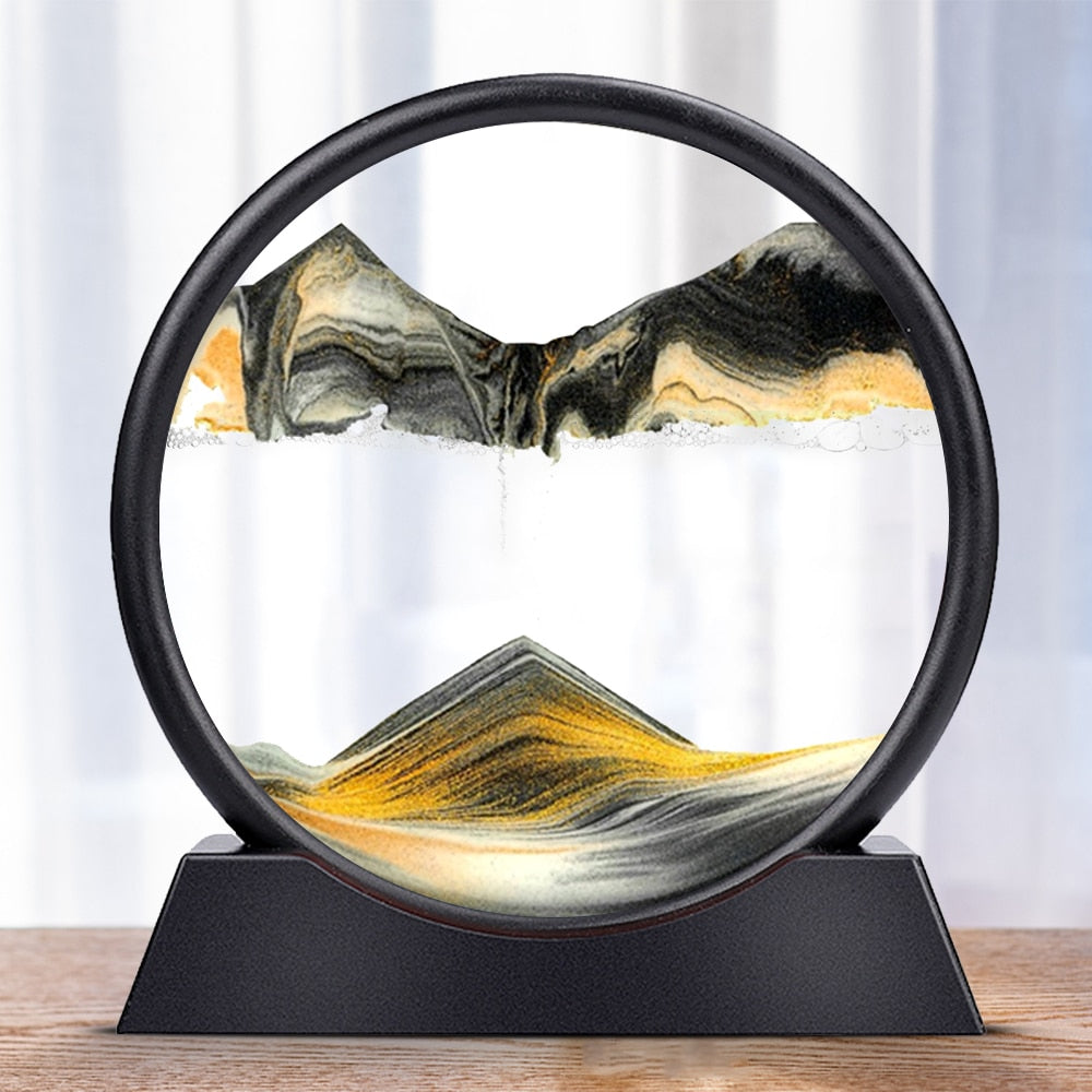 Moving Sand Art - Nova Gadget Store Black & Gold