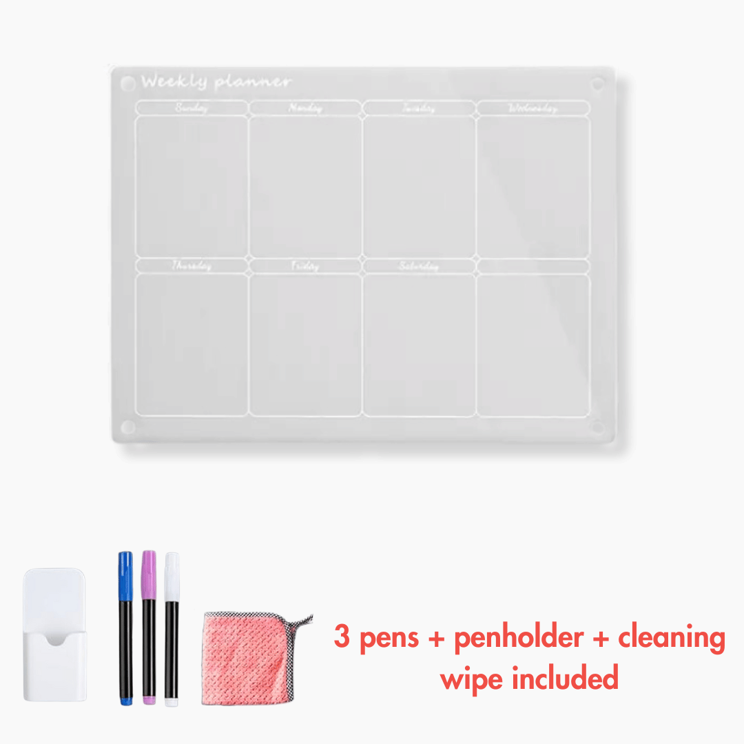 MemoMate™ – Magnetic Acrylic Calendar & Planner