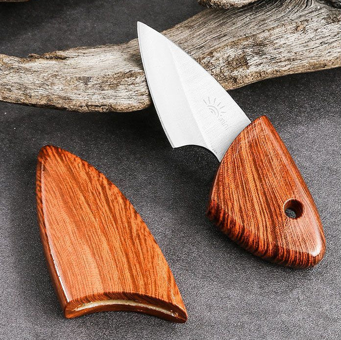 Wooden Fish Shaped Pocket Knife