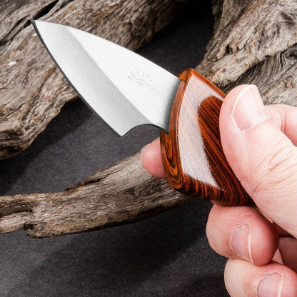 Wooden Fish Shaped Pocket Knife