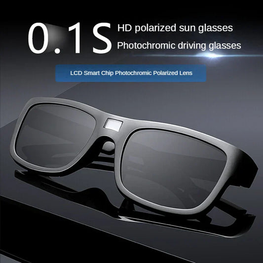 Intelligent Photosensitive/Photochromic Color-changing Polarized Sunglasses