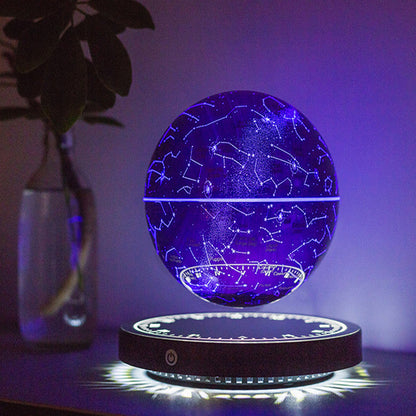 Maglev Moon Lamp Simple Bedside Table Magnetic Levitating Floating Rotating Globe Light