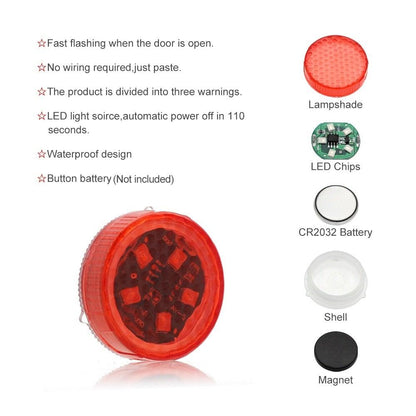 Anti-collision Lights - Nova Gadget Store Red x 4 pieces