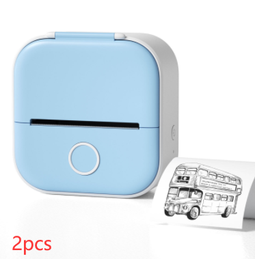 Portable Mini Thermal Label Printer Home Photo Bluetooth  Printer for Students Price Tag