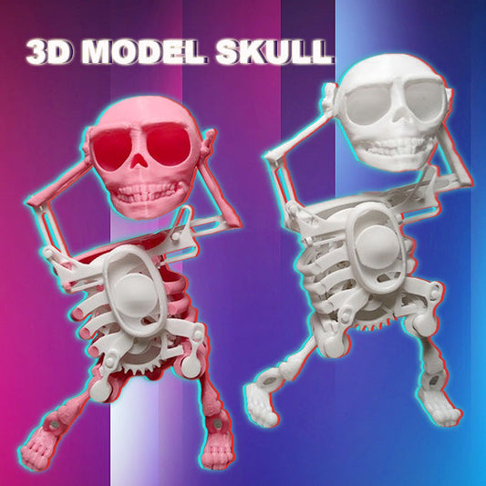 Calavera danzante en 3D