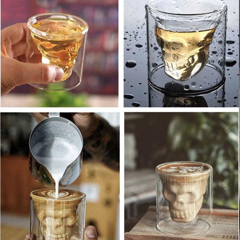 Crystal Skull Glass