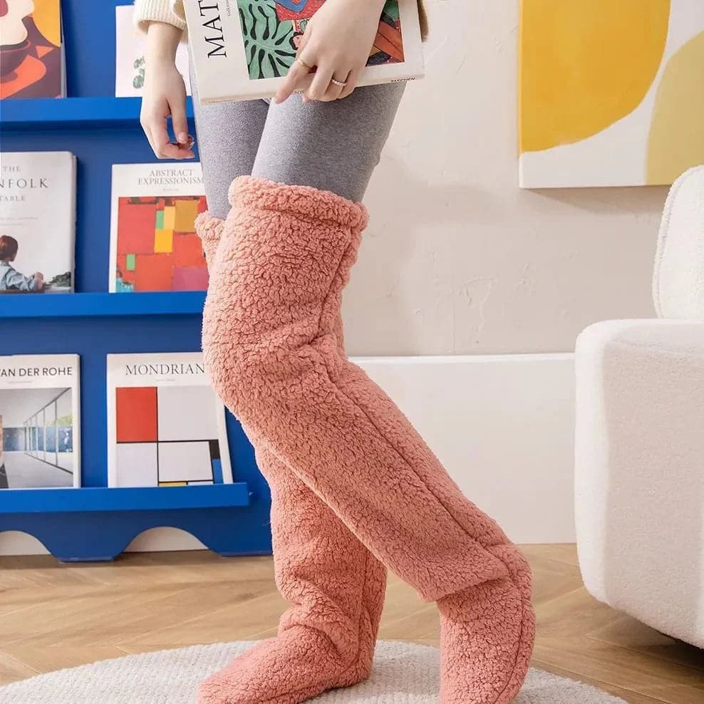 PlushWarmth Long Socks