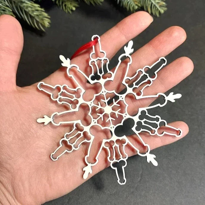 Weiner Snowflake Ornament™